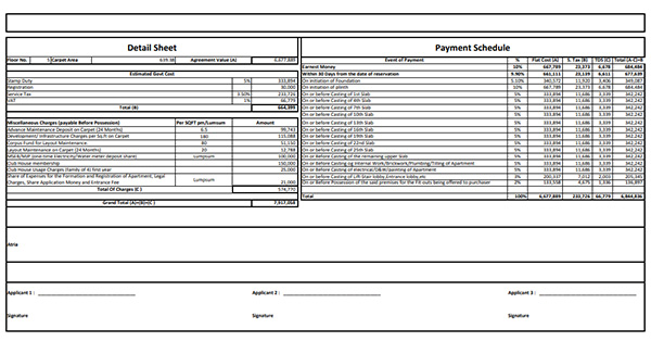 Larkins 315 Panchpakhadi Thane Costing Plan